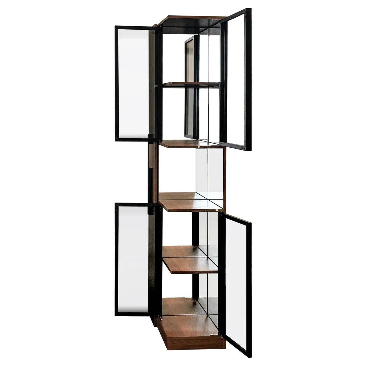 Vitrina de Cristal Jones con Iluminación LED - 178 cm