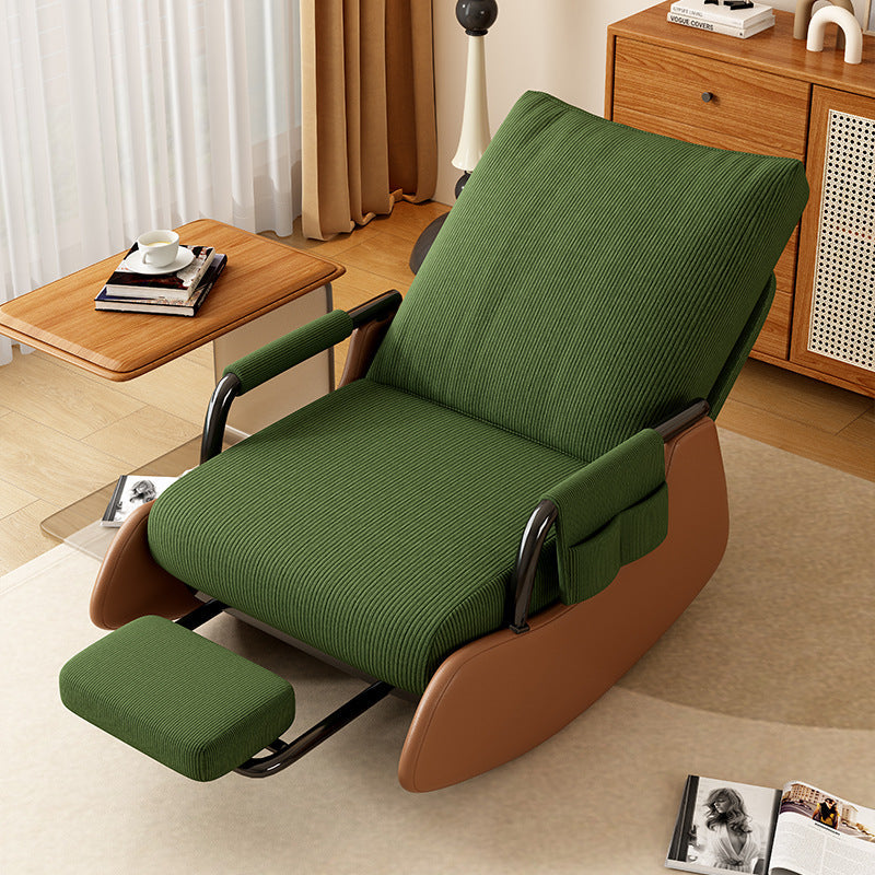 Sillón Mecedora Relax con Función Reclinable - Butaca Mecedora Confort para el Hogar