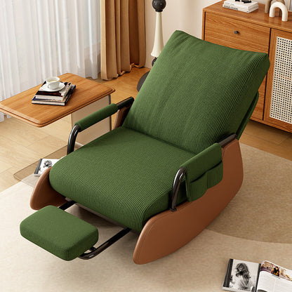 Sillón Mecedora Relax con Función Reclinable - Butaca Mecedora Confort para el Hogar