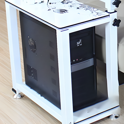 Escritorio Móvil Sit-Stand Regulable en Altura | Mesa de Trabajo Ergonómica