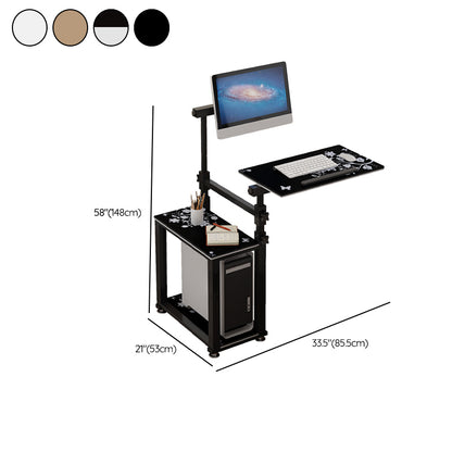 Escritorio Móvil Sit-Stand Regulable en Altura | Mesa de Trabajo Ergonómica