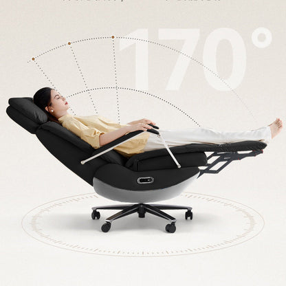 Silla de Oficina Eléctrica Carlo - Sillón Relax Reclinable con Función Masaje