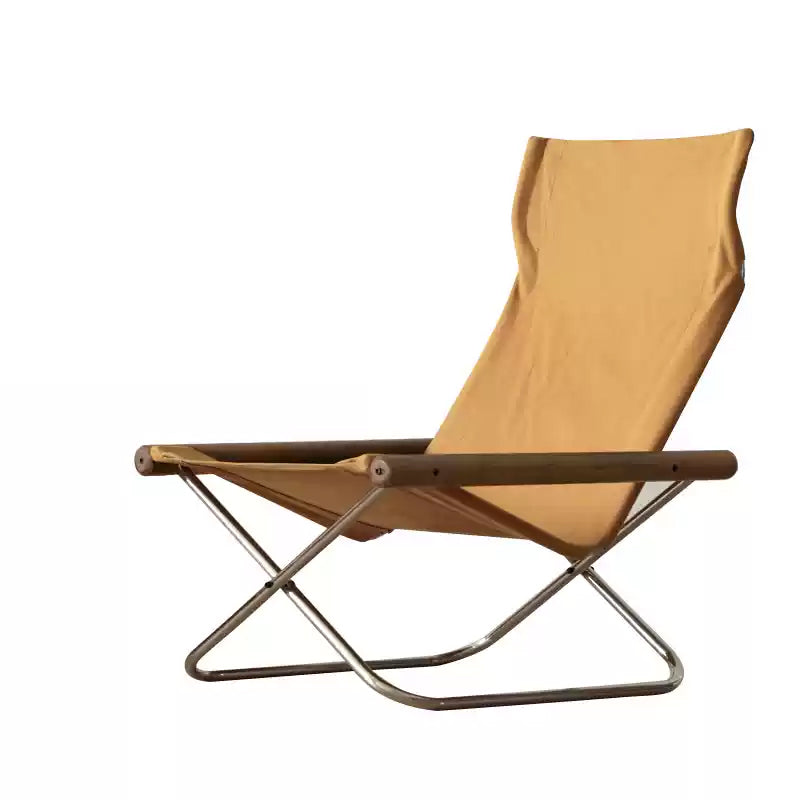 Sillón Plegable Nychair X de Tela y Madera de Haya - Diseño Japonés Lounge