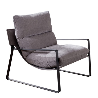 Sillón de Acento Moderno con Cojín Extra Acolchado - Butaca Elegante para Salón