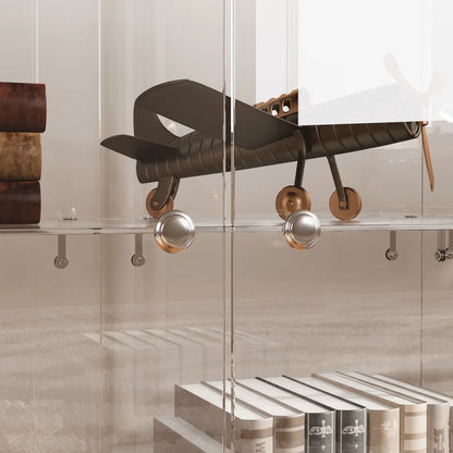 Vitrina de Cristal con Llave e Iluminación LED - Magnus