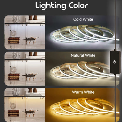 Vitrina de Cristal con Llave e Iluminación LED - Magnus