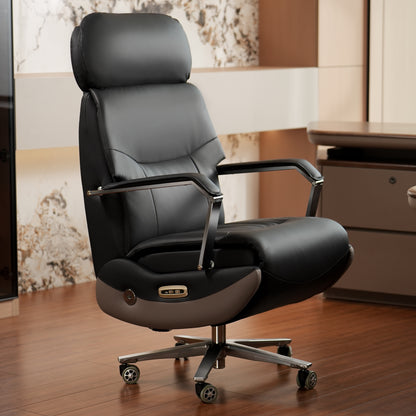 Silla de Oficina Eléctrica Carlo - Sillón Relax Reclinable con Función Masaje