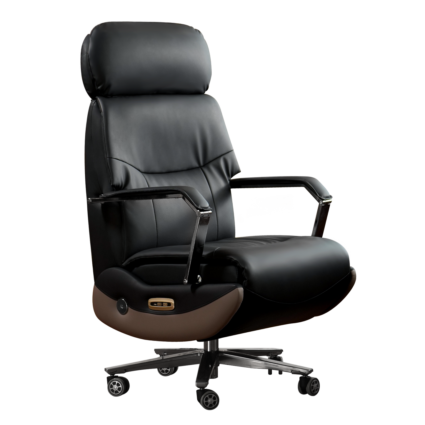 Silla de Oficina Eléctrica Carlo - Sillón Relax Reclinable con Función Masaje