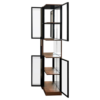 Vitrina de Cristal Jones con Iluminación LED - 178 cm