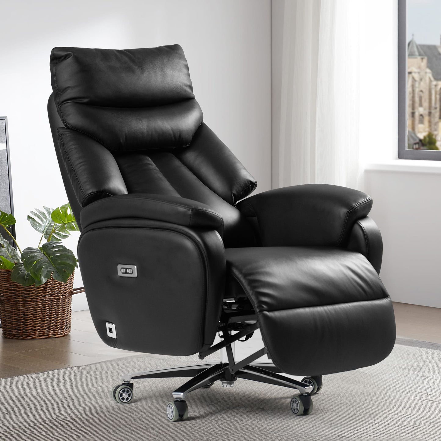 Sillón Relax Eléctrico Coast - Butaca Reclinable con Control Automático