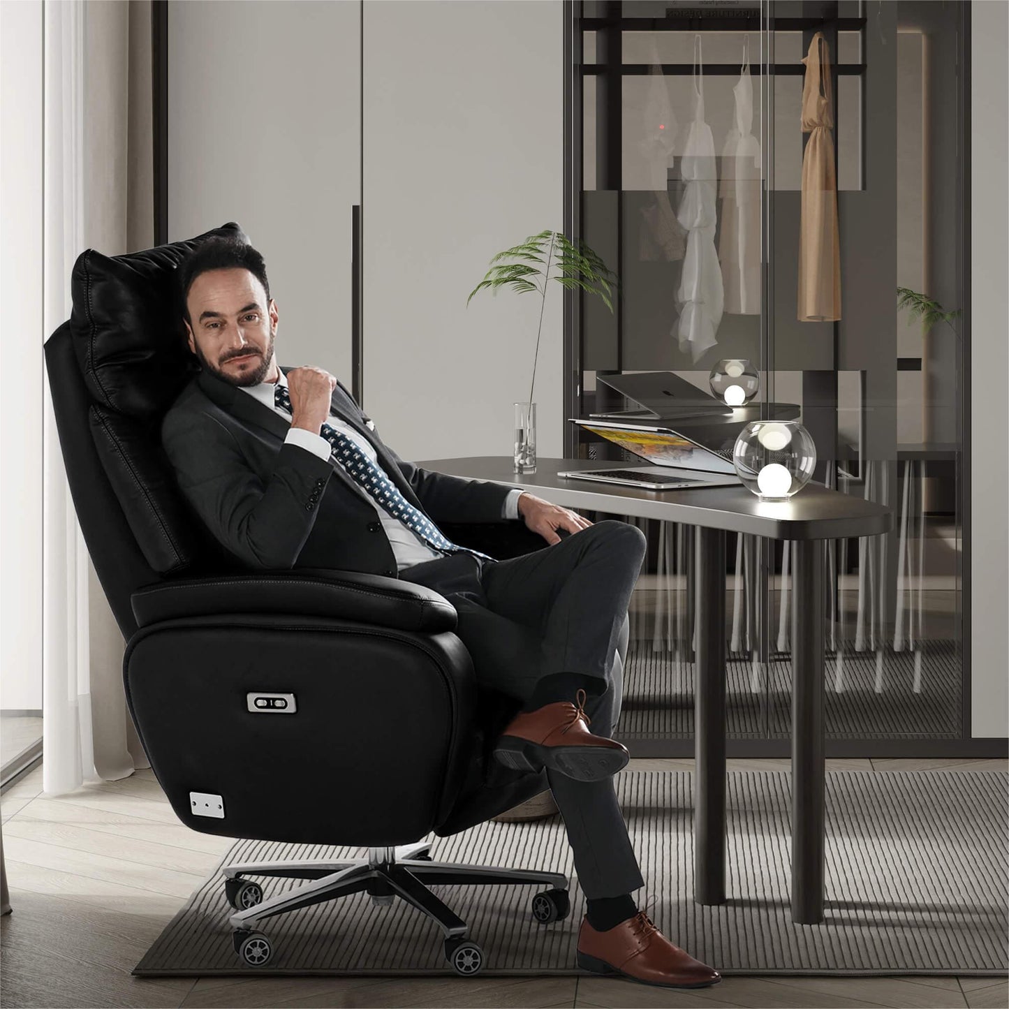 Sillón Relax Eléctrico Coast - Butaca Reclinable con Control Automático