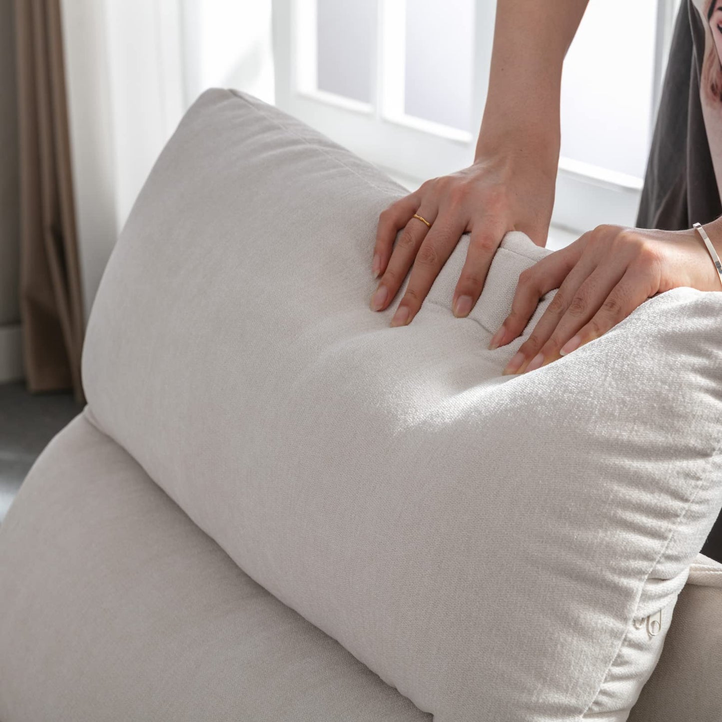 Sillón de Acento Moderno con Cojín Extra Acolchado - Butaca Elegante para Salón