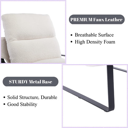Sillón de Acento Moderno con Cojín Extra Acolchado - Butaca Elegante para Salón