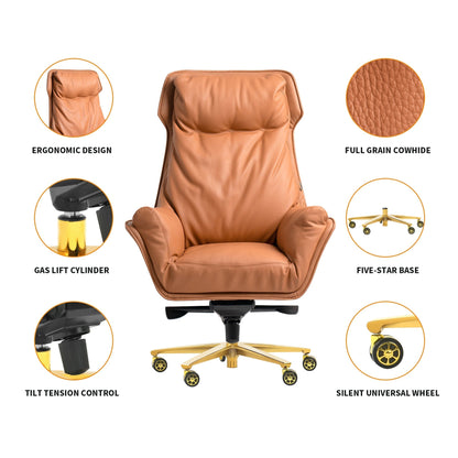 Austin Silla de oficina tapizada